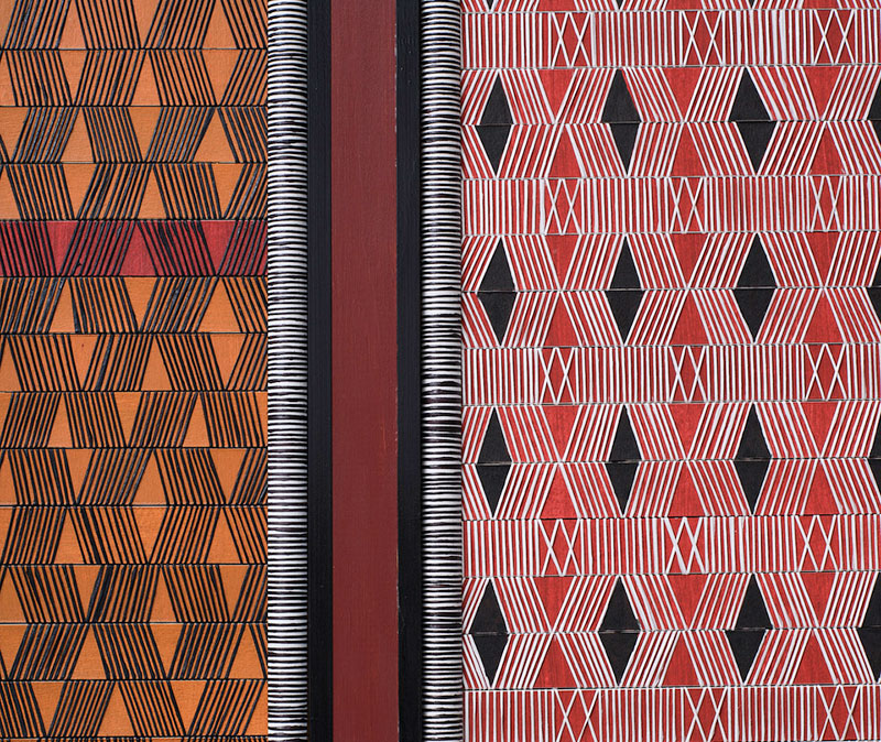 Artists: Ngarimu 'PŌURIURI | DUSK’ (detail)